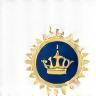 Crown Mobile Repairs Ltd circular emblem, blue and gold tones, indicating premium mobile care.